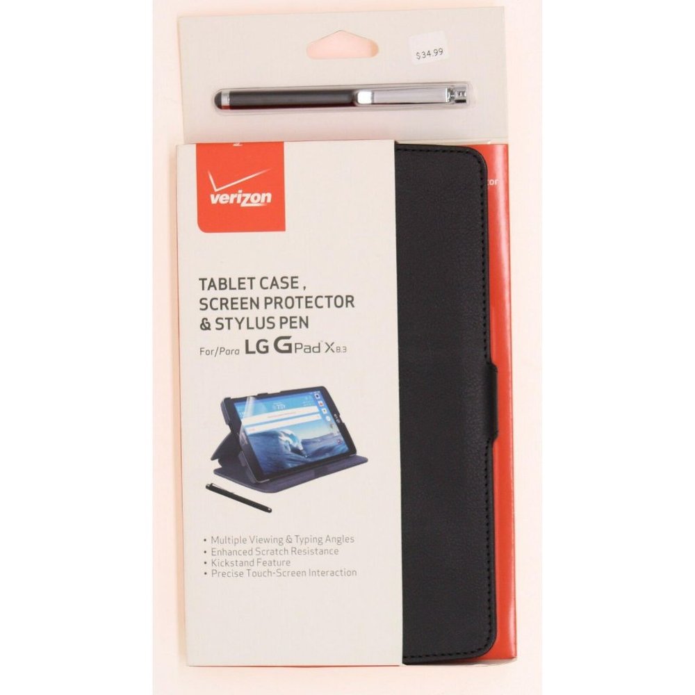 NWT Verizon LG G Pad X8.3 Tablet Cover and Stylus